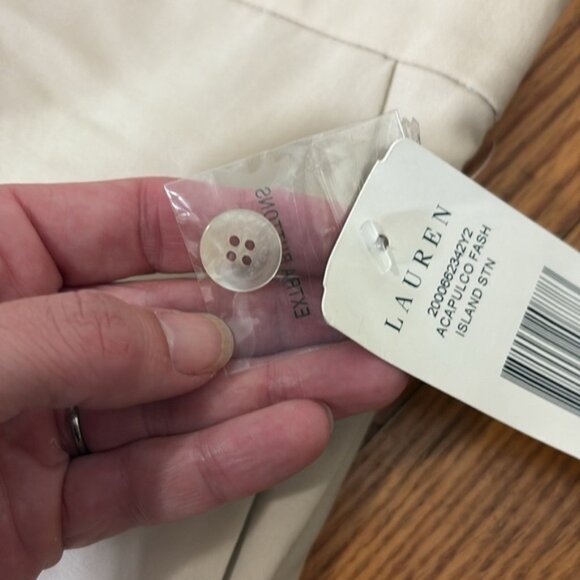 Lauren Ralph Lauren Wool Blend Acapulco Trouser Pants sz 10 NWT Business Career - Picture 6 of 6